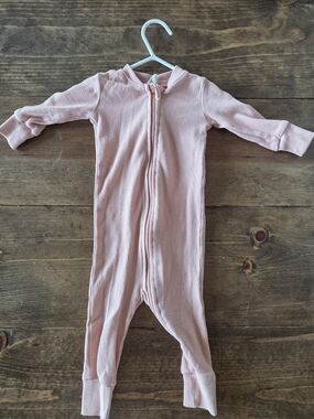 kate quinn Light Pink Zip-Up Pajama